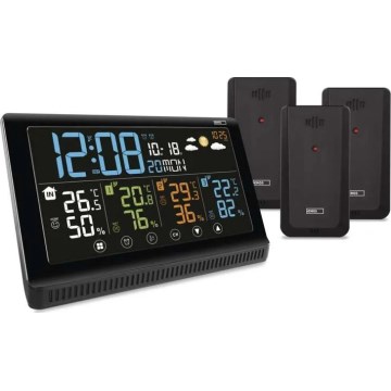 Bezdrôtová meteostanica s tromi senzormi 5V/3xAAA + 2xAAA