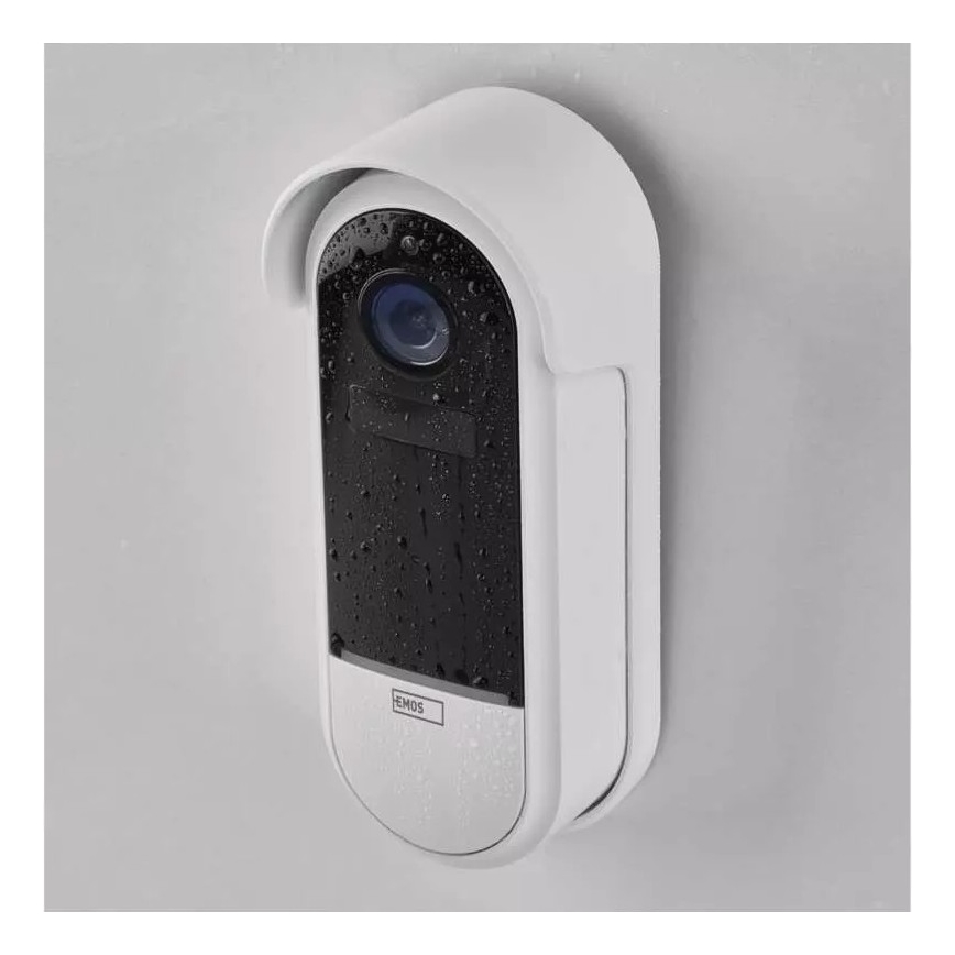 Bezdrôtový videozvonček so senzorom pohybu GoSmart 5V 3xAA IP65 Wi-Fi Tuya