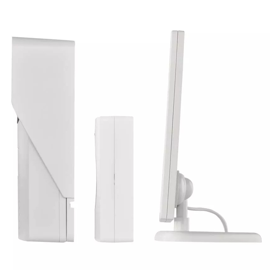 Bezdrôtový videozvonček so solárnym panelom GoSmart 4400 mAh 3xAA IP44 Wi-Fi Tuya