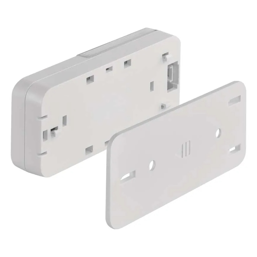 Bezdrôtový zvonček do zásuvky 230V + 1xCR2032 biely