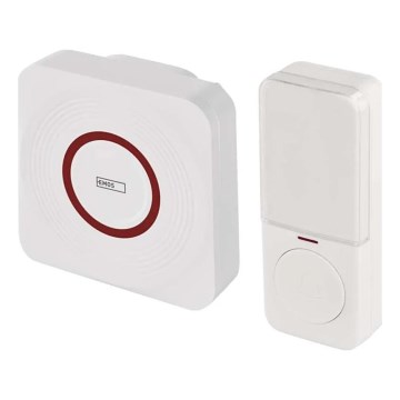 Bezdrôtový zvonček do zásuvky GoSmart 230V + 1xCR2032 biely Wi-Fi
