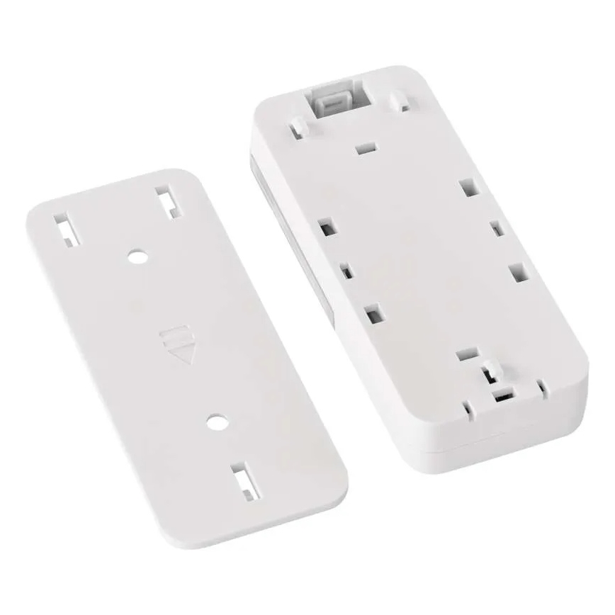 Bezdrôtový zvonček do zásuvky GoSmart 230V + 1xCR2032 biely Wi-Fi