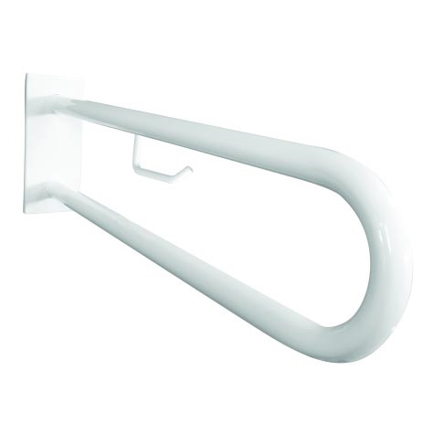 Biele oporné madlo 10x25 cm