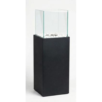 Biokrb ALICANTE 26,5x80,5 cm 2kW čierny
