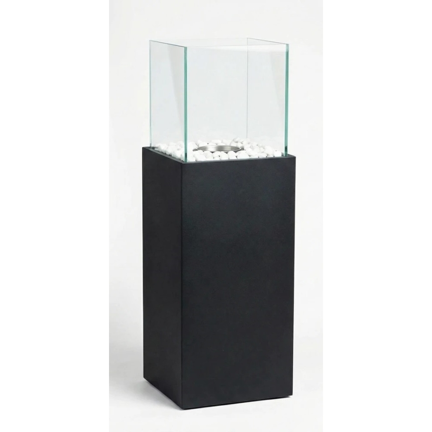 Biokrb ALICANTE 26,5x80,5 cm 2kW čierny