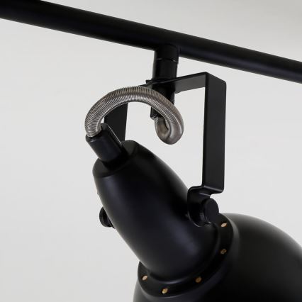 Bodové svietidlo 3xE14/40W/230V čierne