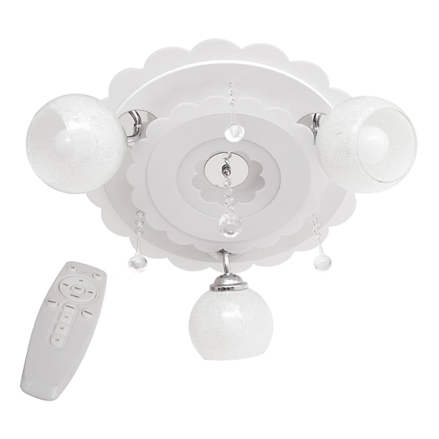 Bodové svietidlo ARONA 3xE27/15W/230V+LED