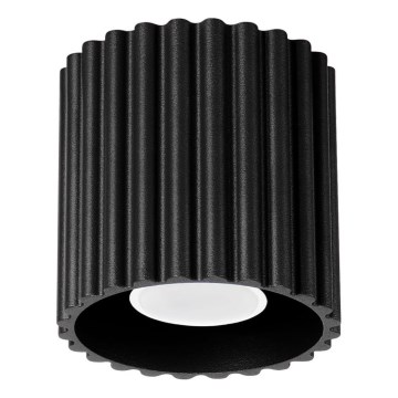 Bodové svietidlo AURA 1xGU10/10W/230V 10 cm čierne