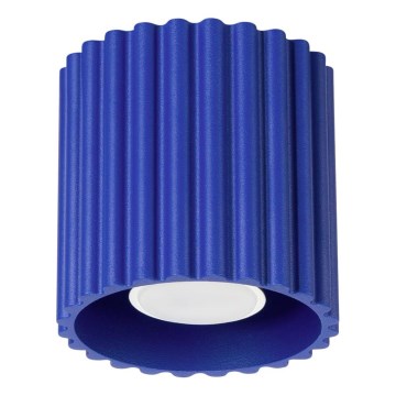 Bodové svietidlo AURA 1xGU10/10W/230V, priemer 10 cm, modré