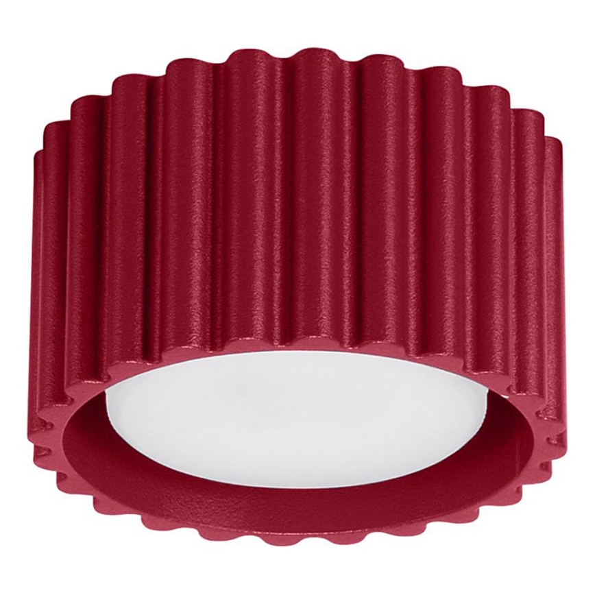 Bodové svietidlo AURA 1xGX53/10W/230V pr. 10 cm červená