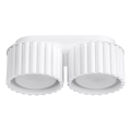 Bodové svietidlo AURA 2xGX53/10W/230V biela