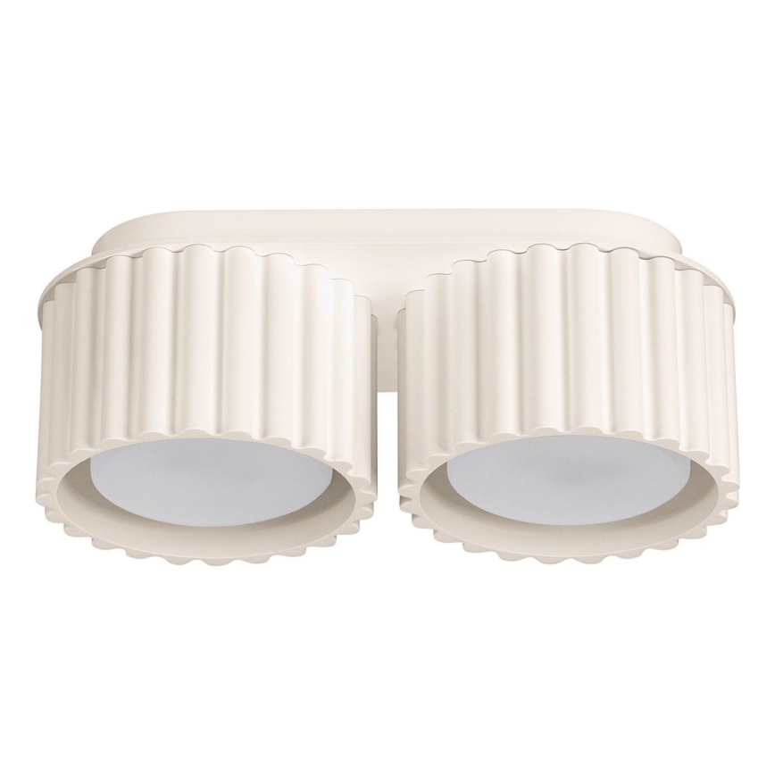 Bodové svietidlo AURA 2xGX53/10W/230V krémové