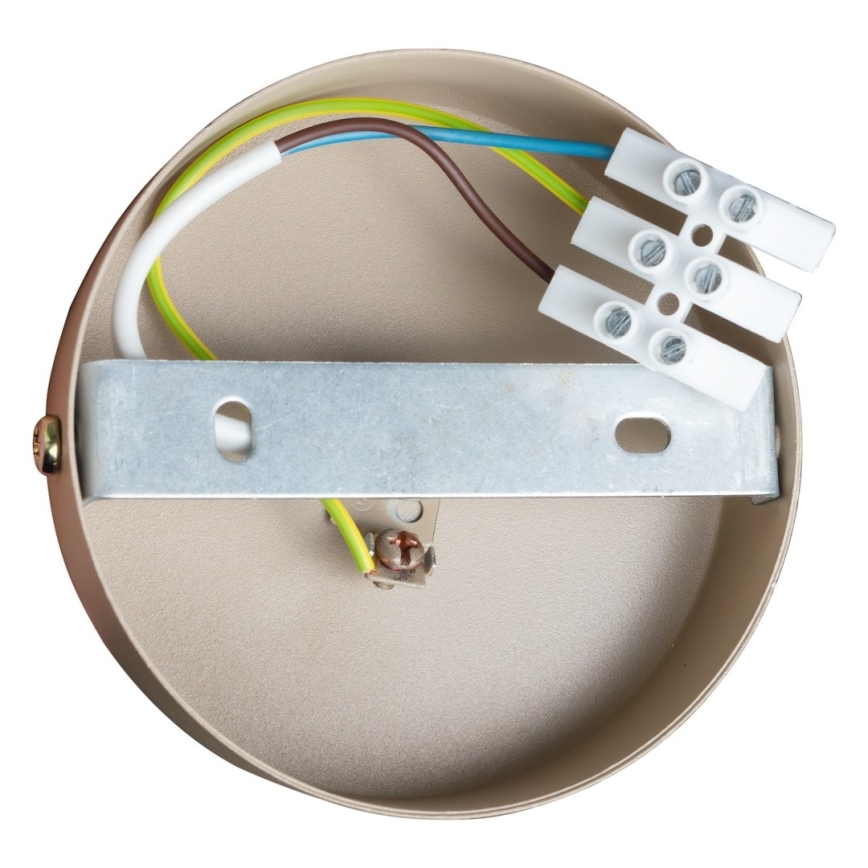 Bodové svietidlo DEX 4xE14/10W/230V béžová/krémová