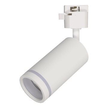 Bodové svietidlo do 1-fázového lištového systému JET RING 1xGU10/10W/230V biela