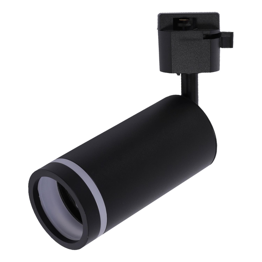 Bodové svietidlo do 1-fázového lištového systému JET RING 1xGU10/10W/230V čierna