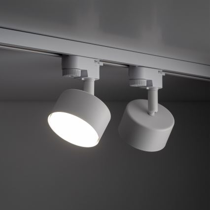 Bodové svietidlo do 1-fázového lištového systému AVIA 1xGX53/15W/230V biela