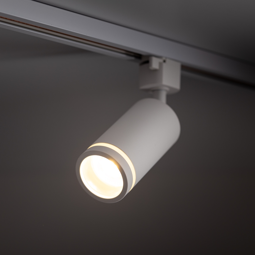Bodové svietidlo do 1-fázového lištového systému JET RING 1xGU10/10W/230V biela