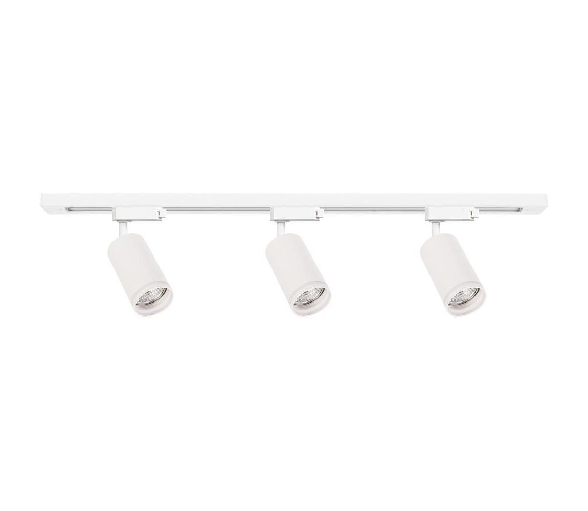 Bodové svietidlo do lištového systému PIPE 3xGU10/10W/230V biela ML2084