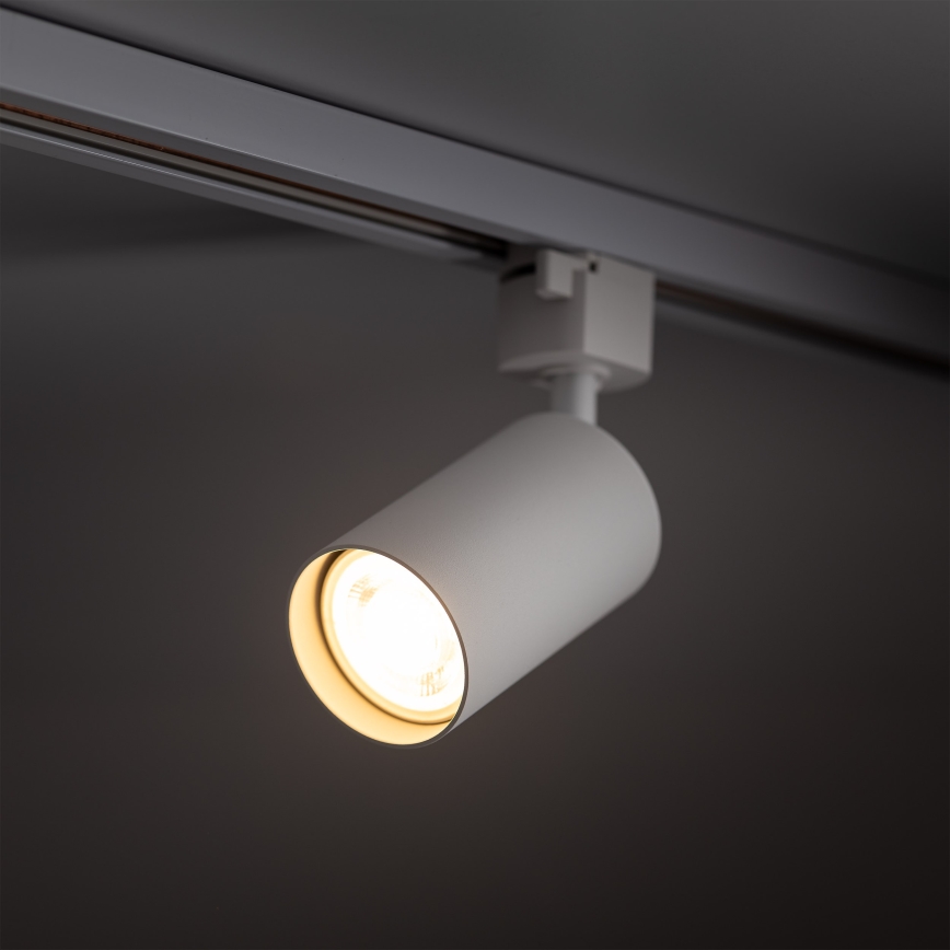 Bodové svietidlo do 1-fázového lištového systému TRACER 1xGU10/10W/230V biela