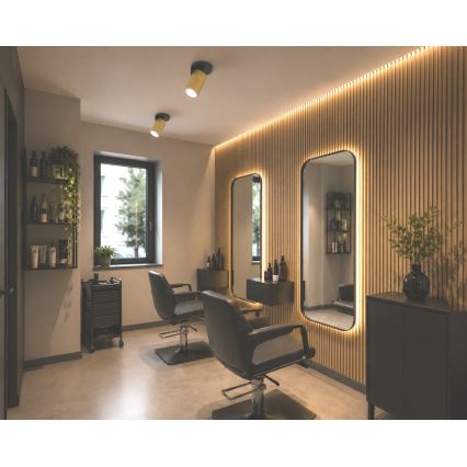 Bodové svietidlo ELAN 1xGU10/30W/230V zlatá/čierna