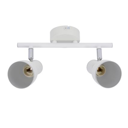 Bodové svietidlo FIDO 2xE14/40W/230V biela