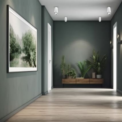 Bodové svietidlo FLOWER 1xGU10/8W/230V biela