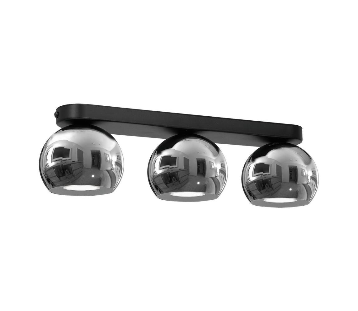 Bodové svietidlo GALAXY 3xGU10/8W/230V čierna