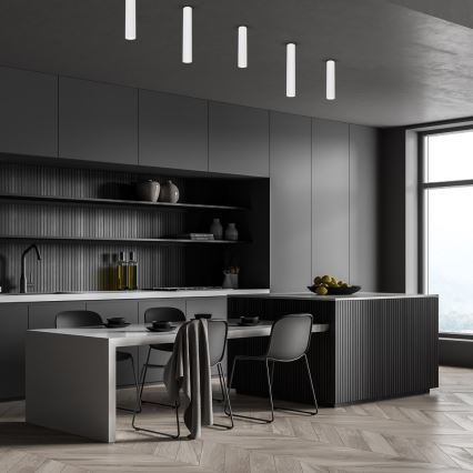 Bodové svietidlo GENESIS 1xGU10/8W/230V 40 cm biela
