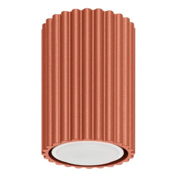Bodové svietidlo KARBON 1xGU10/10W/230V 10 cm červená