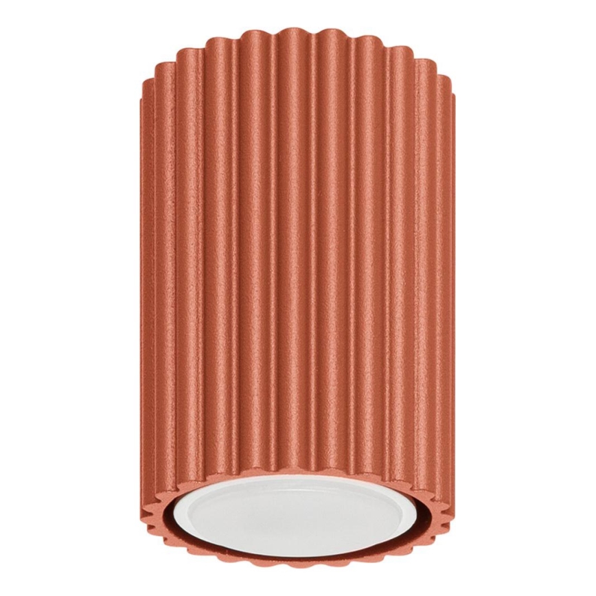 Bodové svietidlo KARBON 1xGU10/10W/230V 10 cm červená