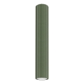 Bodové svietidlo KARBON 1xGU10/10W/230V 40 cm zelená