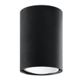 Bodové svietidlo LAGOS 1xGU10/40W/230V 10 cm čierna