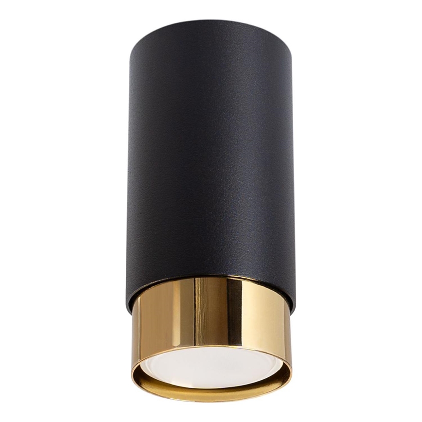Bodové svietidlo NERO 1xGU10/10W/230V 12,5 cm čierna/zlatá