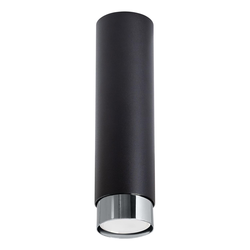 Bodové svietidlo NERO 1xGU10/10W/230V 22,5 cm čierna/lesklý chróm