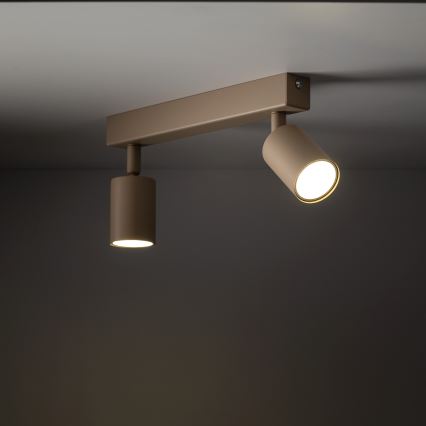Bodové svietidlo NEX 2xGU10/10W/230V béžová