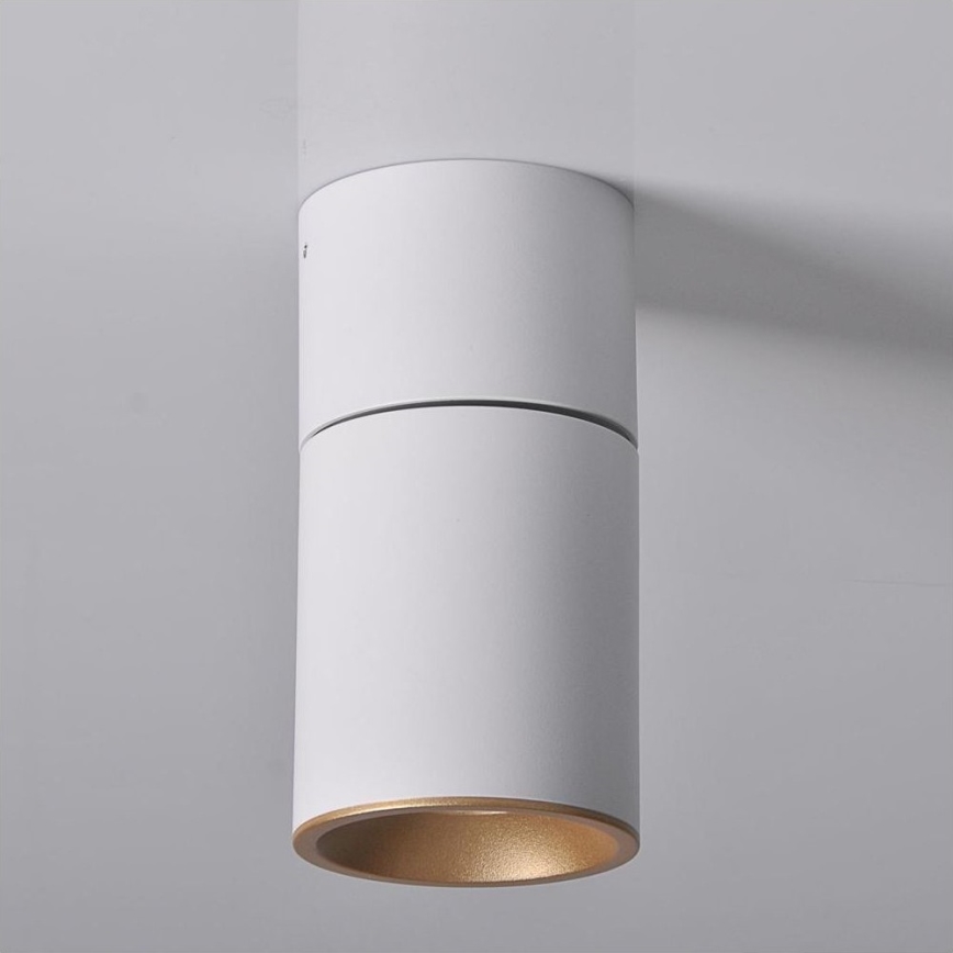 Bodové svietidlo NIXA 1xGU10/10W/230V biela/zlatá