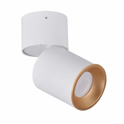 Bodové svietidlo NIXA 1xGU10/10W/230V biela/zlatá