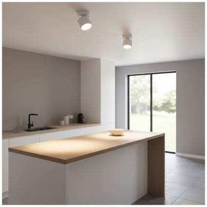 Bodové svietidlo OH12F 1xGX53/35W/230V 8,5 cm biela