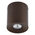 Bodové svietidlo ORION 1xGU10/10W/230V 12,5 cm hnedé