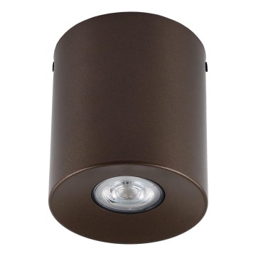 Bodové svietidlo ORION 1xGU10/10W/230V 12,5 cm hnedé