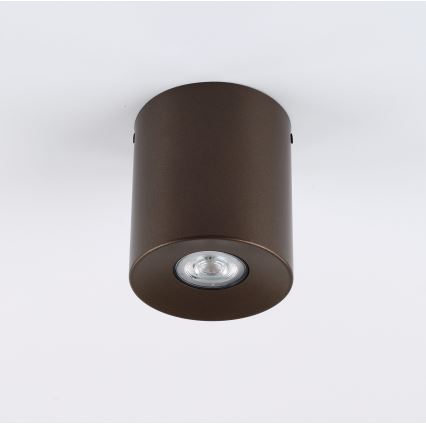 Bodové svietidlo ORION 1xGU10/10W/230V 12,5 cm hnedé