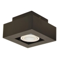 Bodové svietidlo PITA 1xGU10/30W/230V čierna
