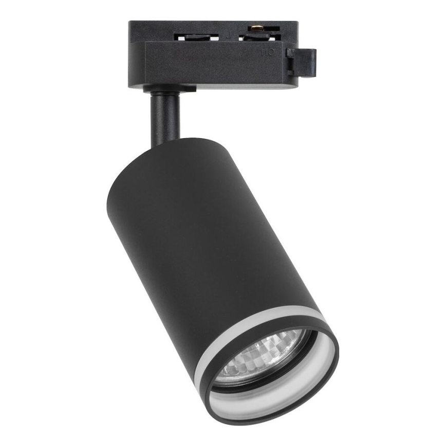 Bodové svietidlo pre 1-fázový lištový systém PIPE 1xGU10/10W/230V čierne