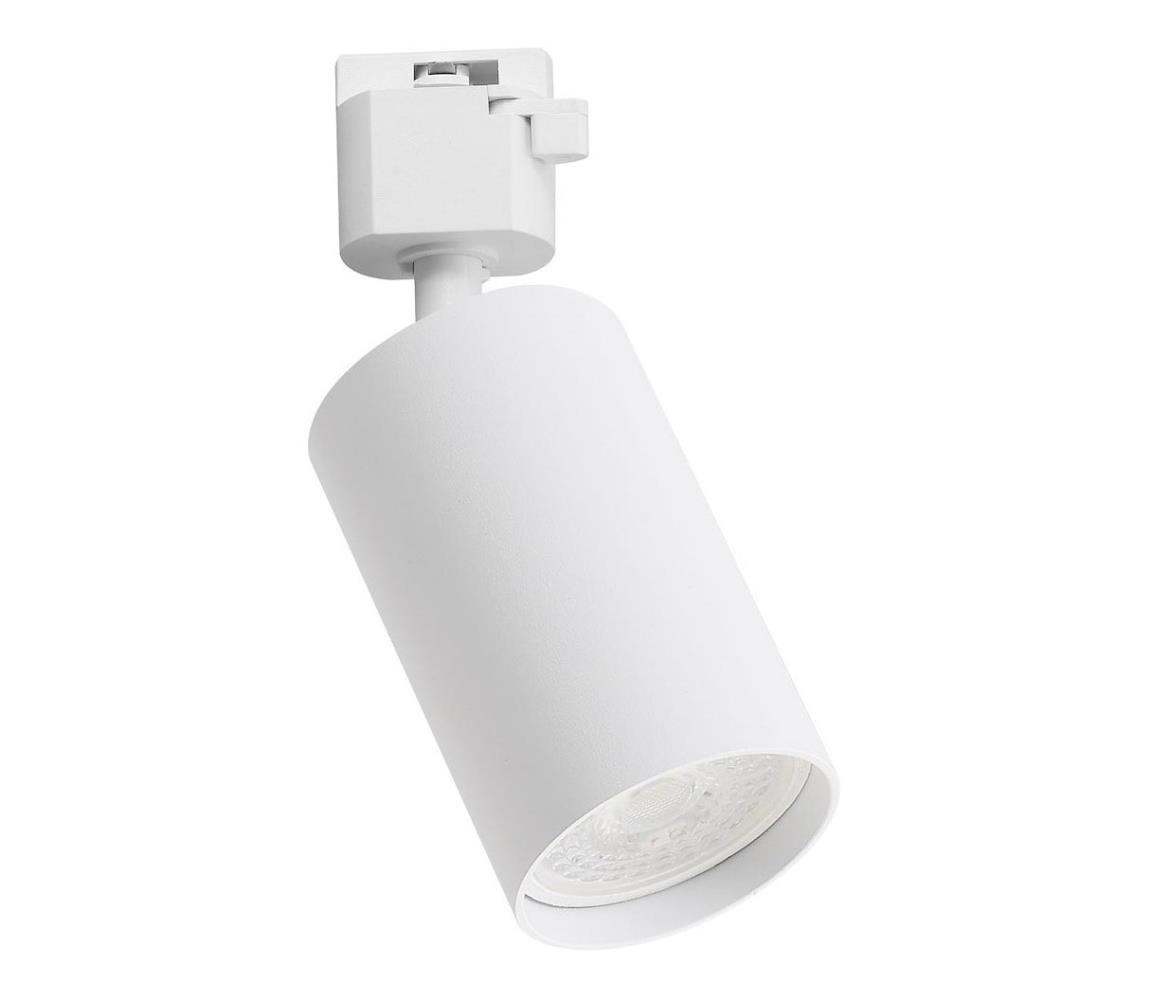 Bodové svietidlo pre jednofázový lištový systém TIGER 1xGU10/10W/230V biele ML2337