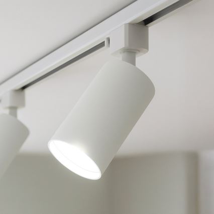 Bodové svietidlo pre jednofázový lištový systém TIGER 1xGU10/10W/230V biele