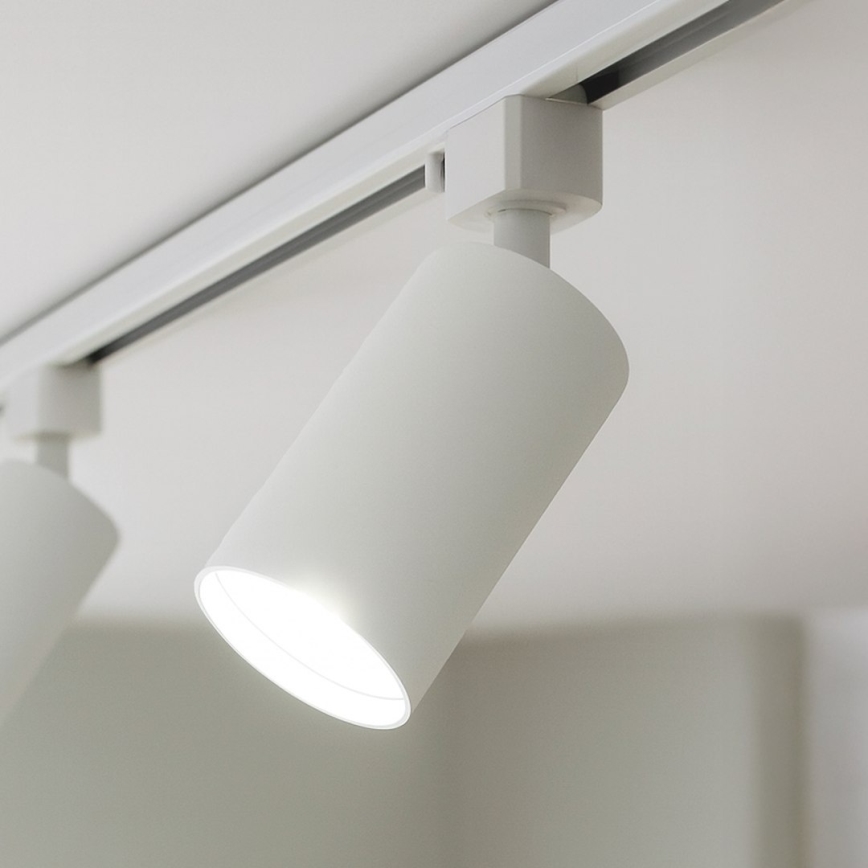 Bodové svietidlo pre jednofázový lištový systém TIGER 1xGU10/10W/230V biele