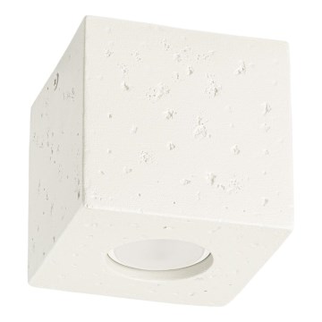 Bodové svietidlo QUAD 1xGU10/10W/230V betón/krémová