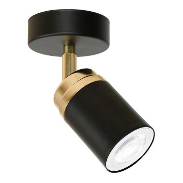 Bodové svietidlo RENO 1xGU10/60W/230V čierna/zlatá