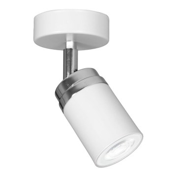 Bodové svietidlo RENO 1xGU10/8W/230V biela/lesklý chróm