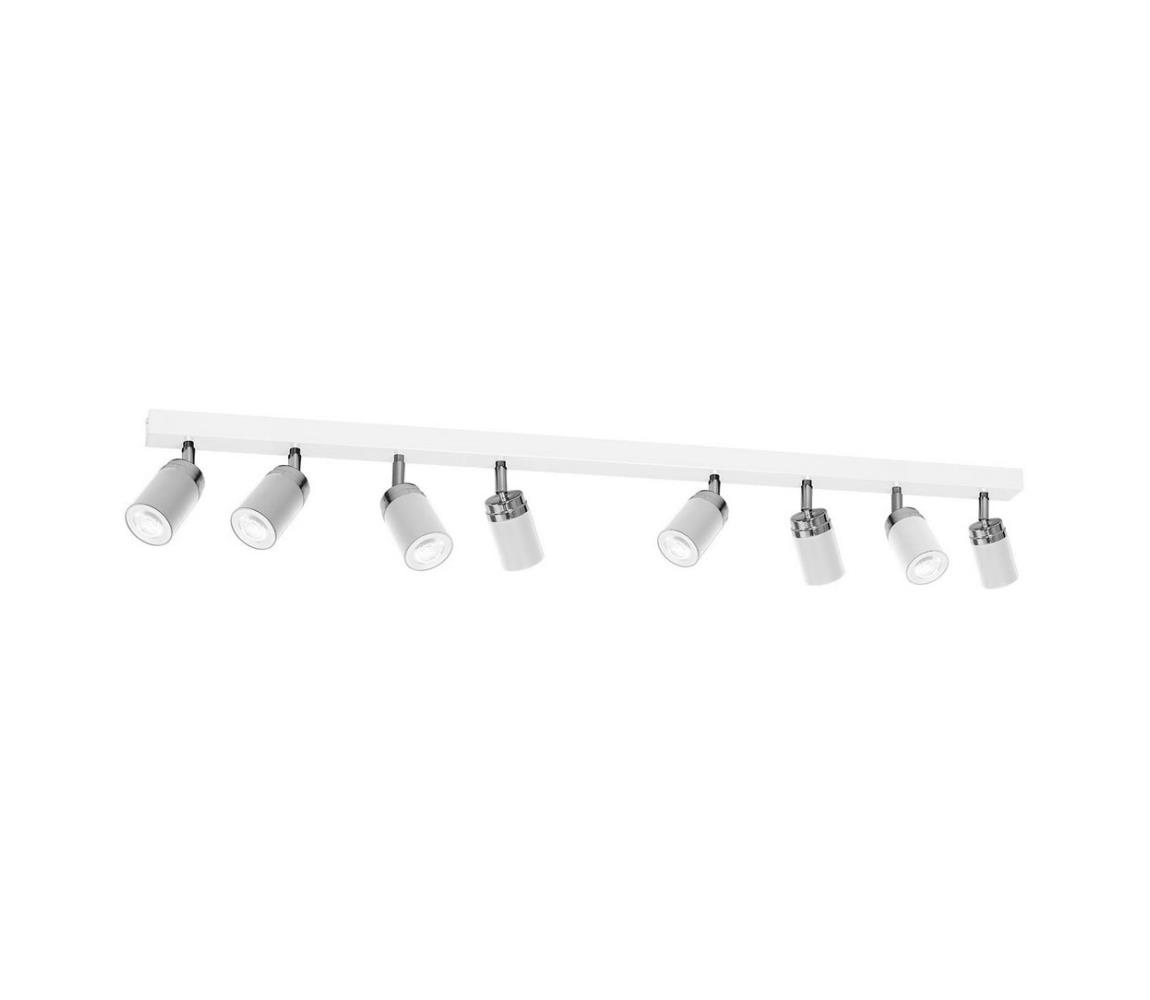 Bodové svietidlo RENO 8xGU10/8W/230V biela/chróm 5141